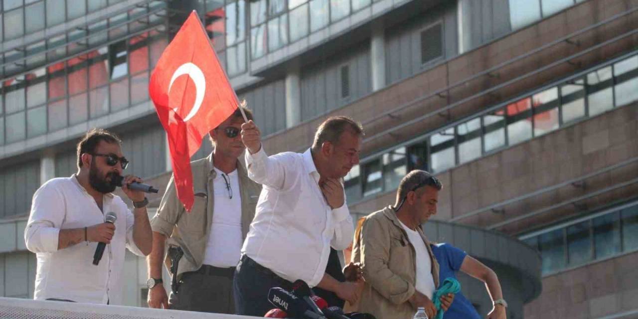 Bolu Belediye Başkanı Tanju Özcan’ın Adalet Ve Değişim Yürüyüşü Chp Genel Merkezi’nde Son Buldu