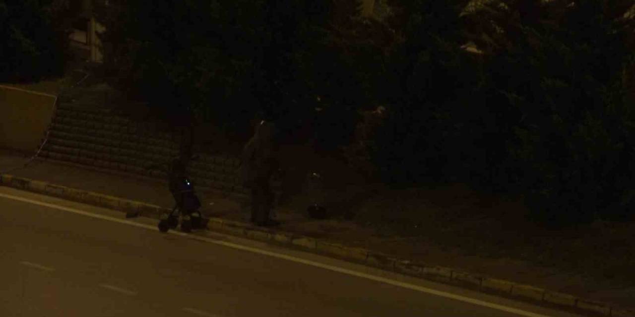 Yol Kenarındaki Şüpheli Cisim Fünyeyle Patlatıldı: Kimyasal Olabileceği Şüphesiyle Numune Alındı