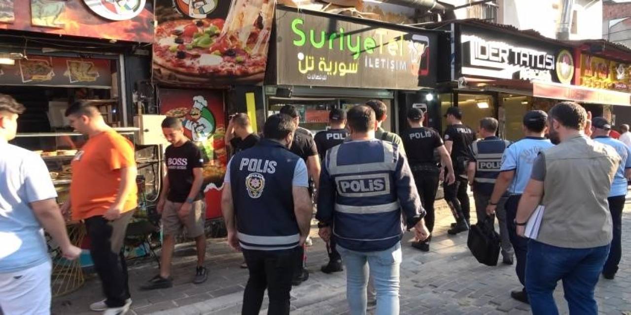 Bursa’da Yabbancıların Yaşadığı Mahallelerde Sıkı Denetim