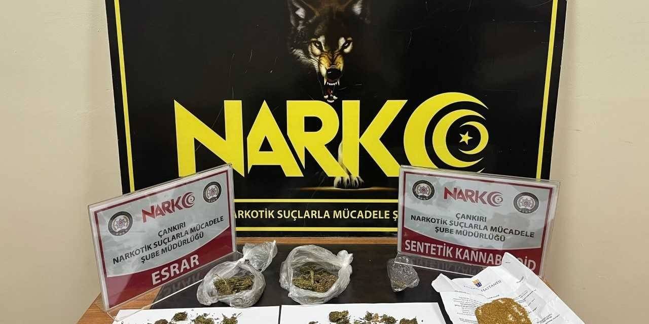 Çankırı’da Narkotik Denetimi: 4 Şahıs Hakkında Adli İşlem Başlatıldı