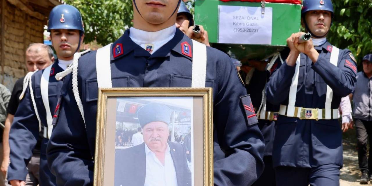 Kıbrıs Gazisi Önal Resmi Törenle Son Yolculuğuna Uğurlandı