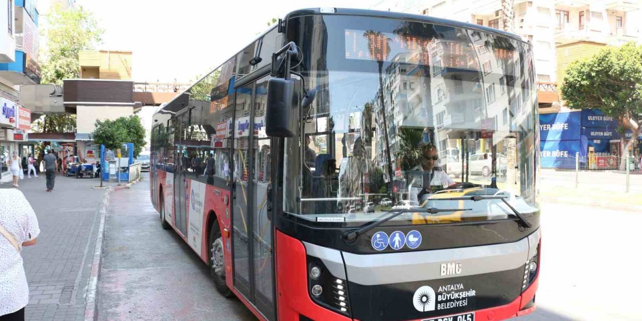 Antalya’da 15 Temmuz’da Ulaşım Ücretsiz