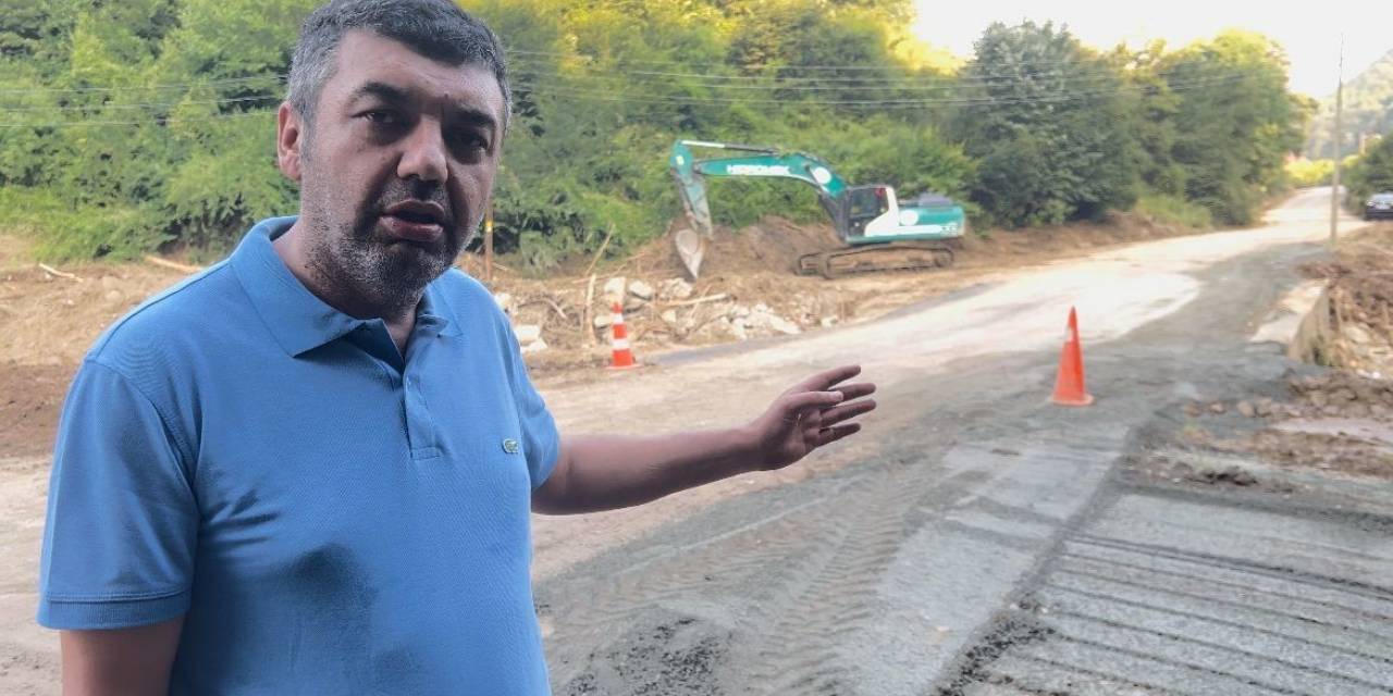 Zonguldak’ta Sel Felaketinin Yaraları Sarılıyor, Hasar Gören Yollar Onarılıyor