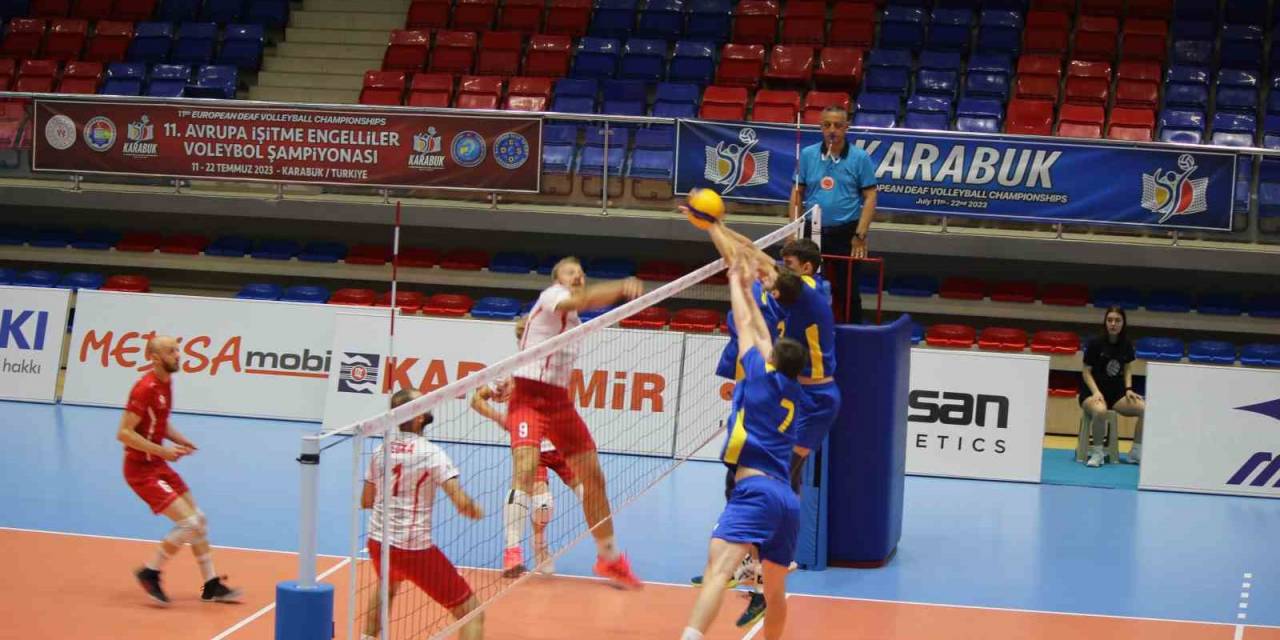 11. Avrupa İşitme Engelliler Voleybol Şampiyonası Başladı