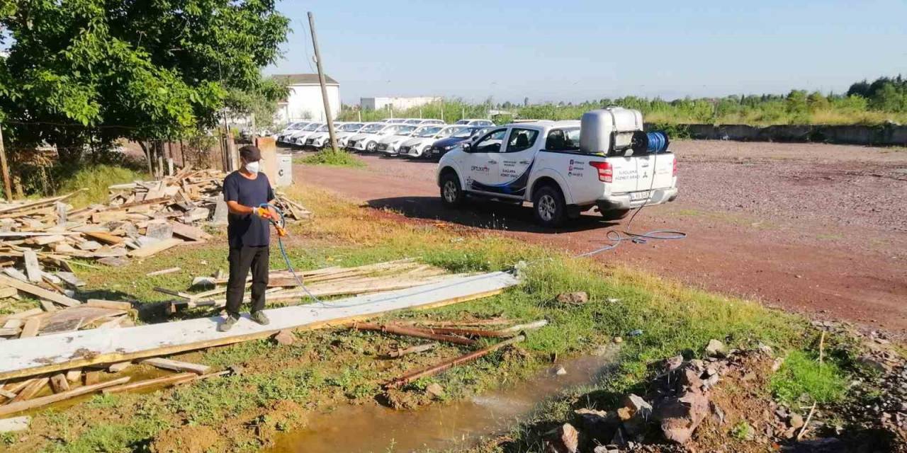 Çiftlikköy’de Yaz Sezonu İlaçlamaları Sürüyor