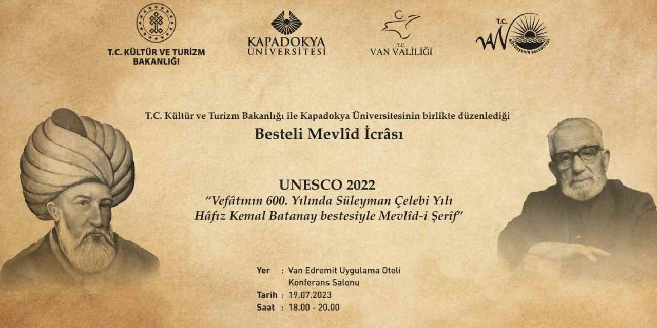 Van’da Besteli Mevlit Seslendirilecek