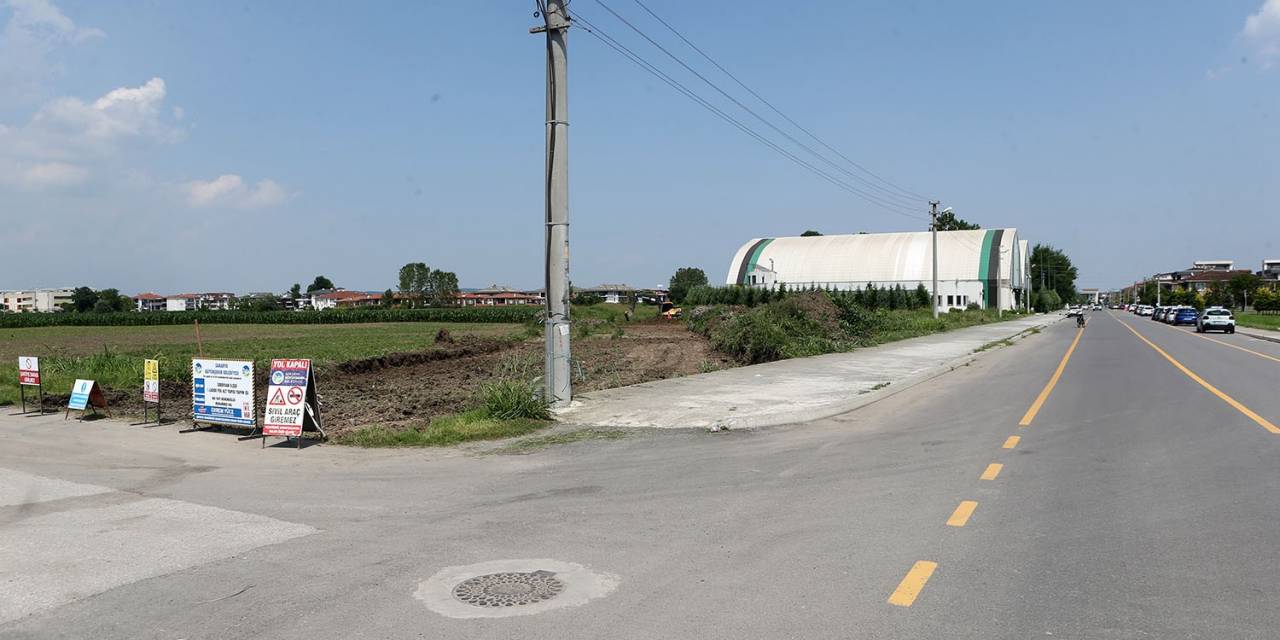 Serdivan 1. Cadde’de Çalışmalar Başladı