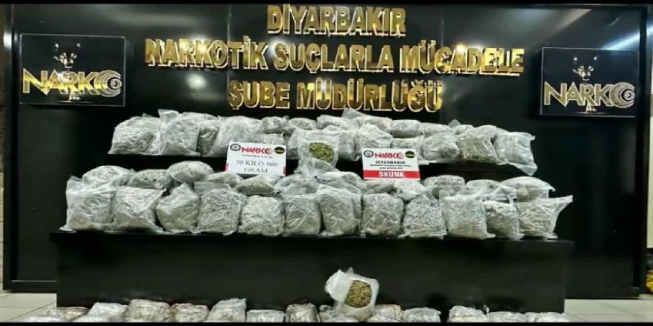 Diyarbakır’da Son 3 Günde 179 Kilo Uyuşturucu Madde Ele Geçirildi: 13 Tutuklama