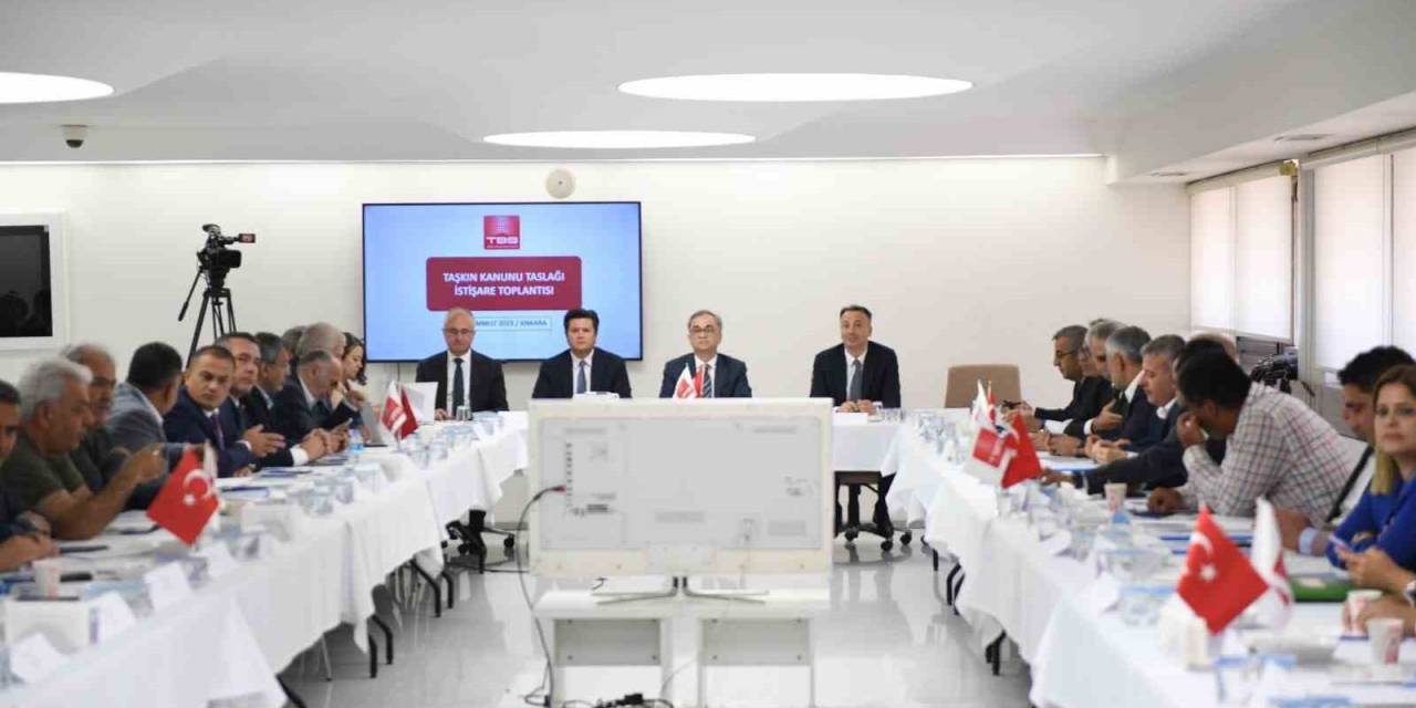 Maski, Taşkın Kanunu Taslağı Toplantısına Katıldı