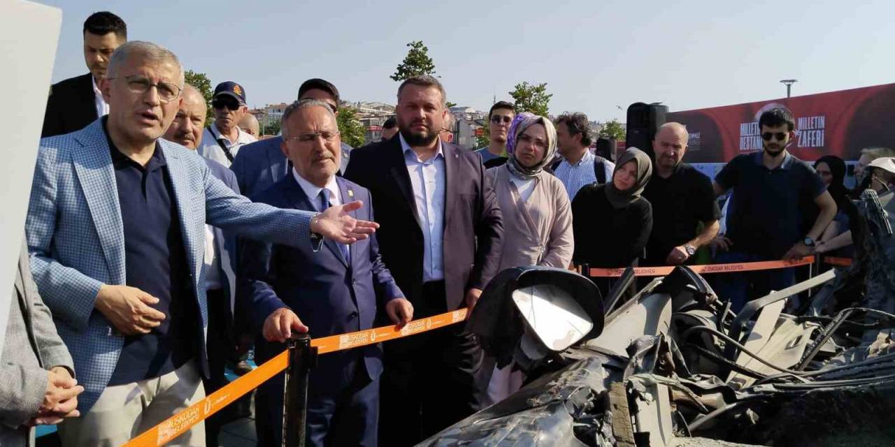 15 Temmuz Demokrasi Ve Milli Birlik Günü Sergisi Üsküdar Sahili’nde Açıldı