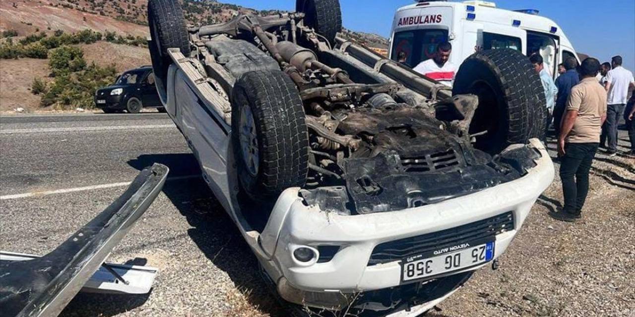 Siirt’te Pikap Takla Attı: 2 Yaralı