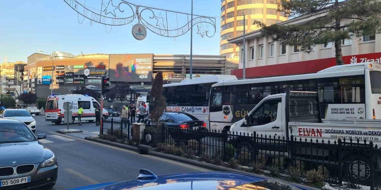 Nevşehir’de Freni Patlayan Halk Otobüsü Önündeki Halk Otobüsüne Çarptı: 9 Yaralı
