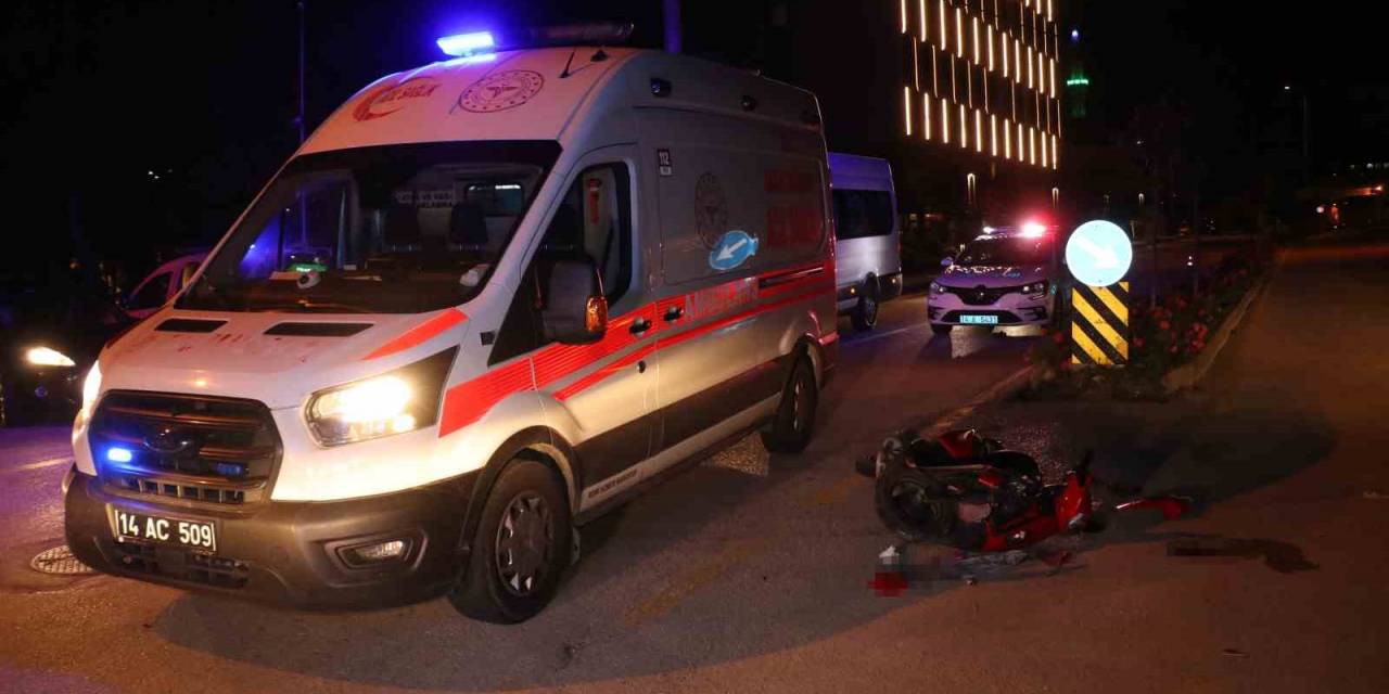 Bolu’da Cip İle Motosiklet Çarpıştı: 1 Yaralı