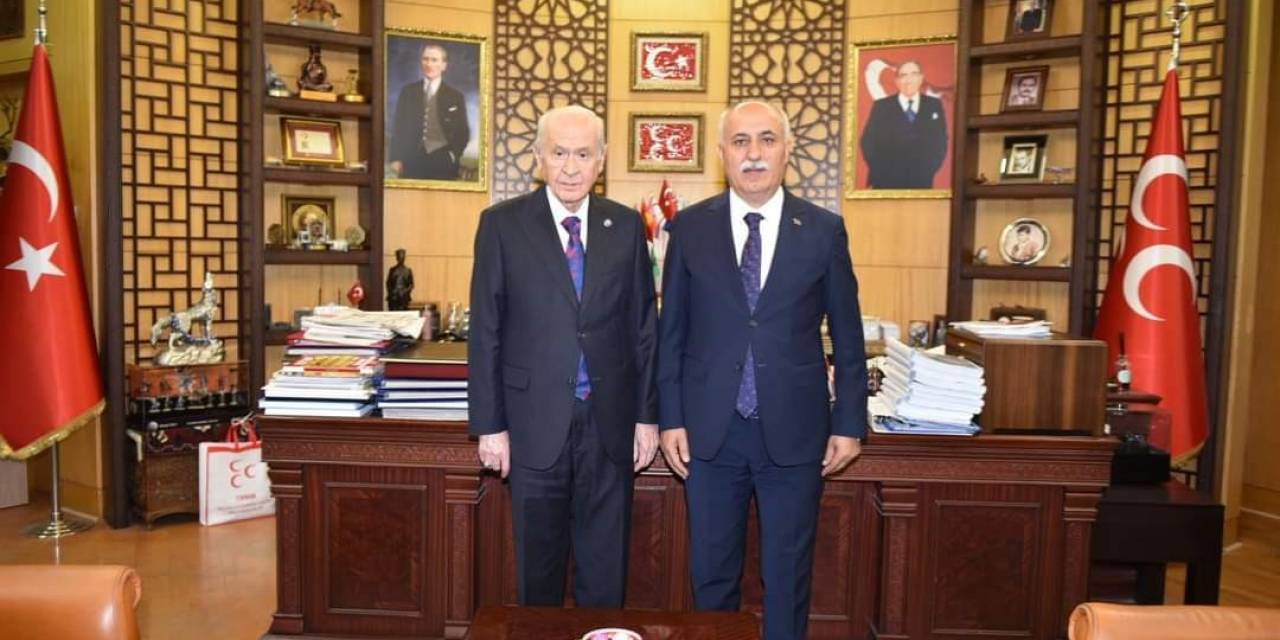 Başkan Aydın Bahçeli’yi Ziyaret Etti