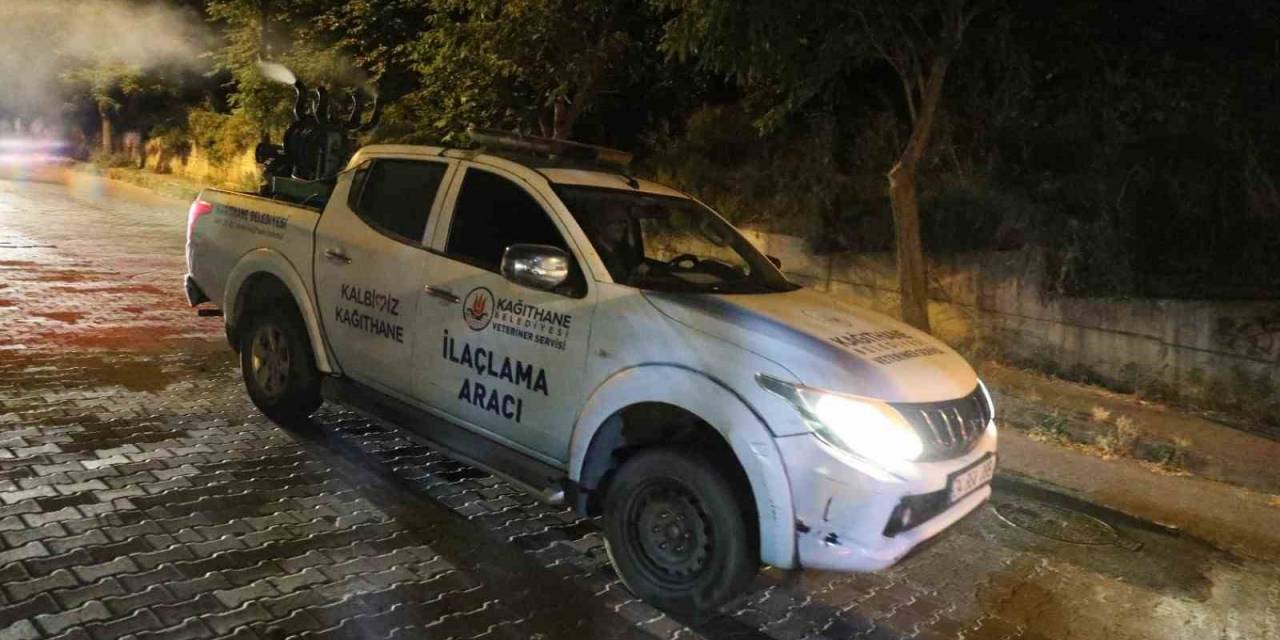 Kağıthane’de Haşerelere Karşı İlaçlama Çalışmaları Sürüyor