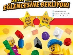 Forum Trabzon’da Çocuklar ‘Lego’lardan Kendi Dünyalarını Kuracak
