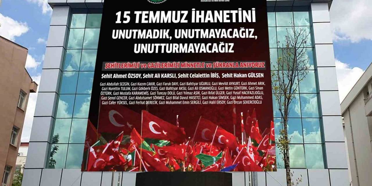 Hak-iş Genel Başkanı Arslan: "15 Temmuz’u Unutmadık, Unutmayacağız, Unutturmayacağız"
