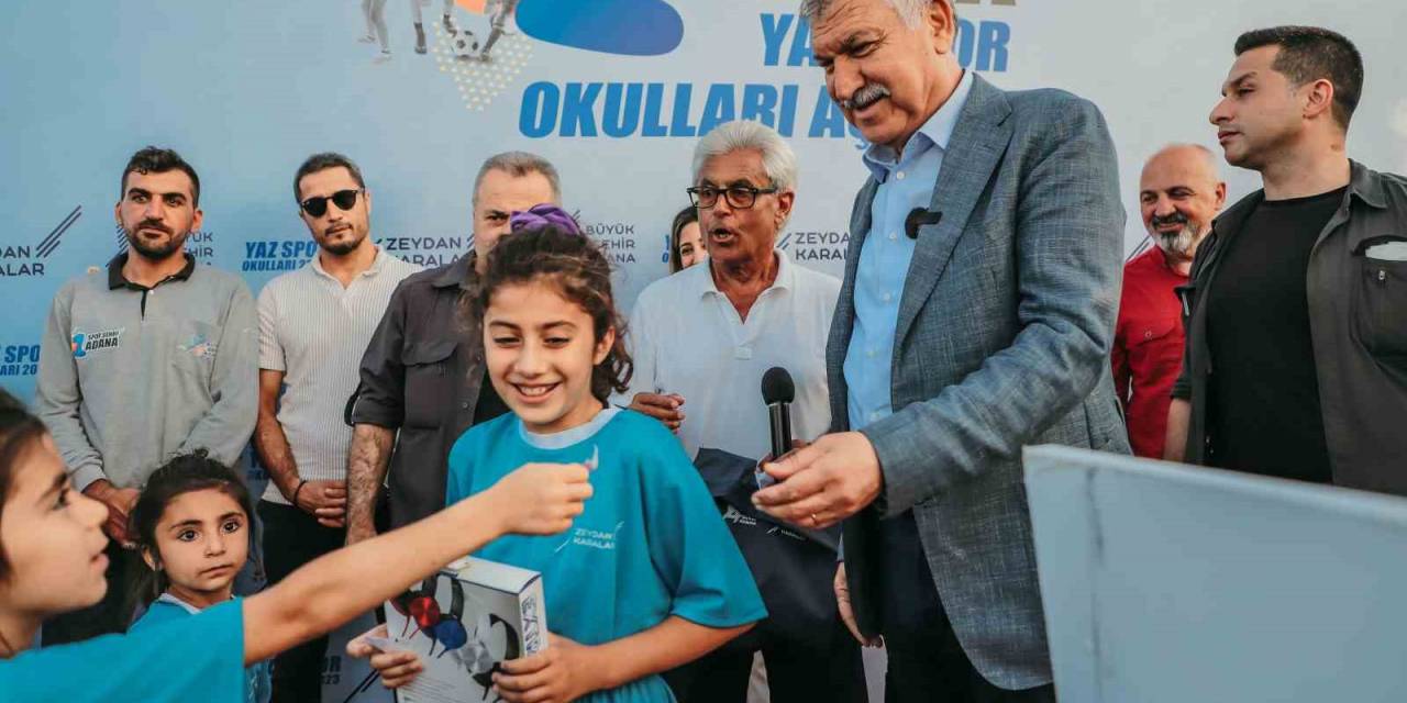 Adana Büyükşehir Yaz Spor Okullarında 30 Bin Çocuk Eğitim Alacak