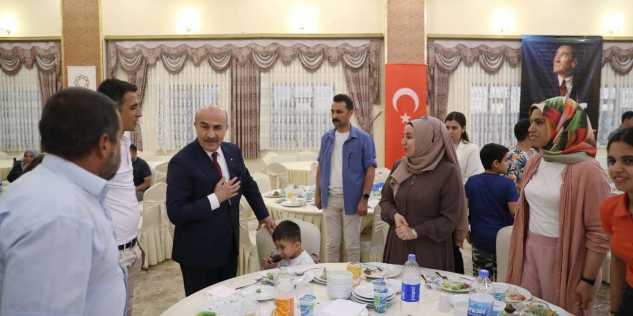 Mardin Valisi Demirtaş Şehit Yakınları Ve Gazilerle Buluştu