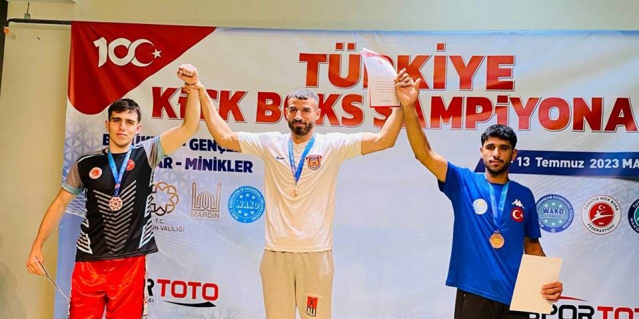 Batmanlı Kick Boks Sporcusu Türkiye Şampiyonu Oldu