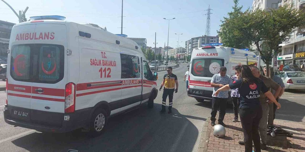 Kdz. Ereğli’de Trafik Kazası: 2 Yaralı