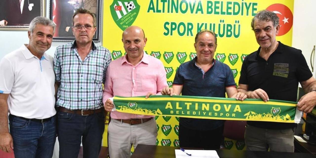 Altınova Belediyespor’da Yüksel Kahriman Başkan Oldu