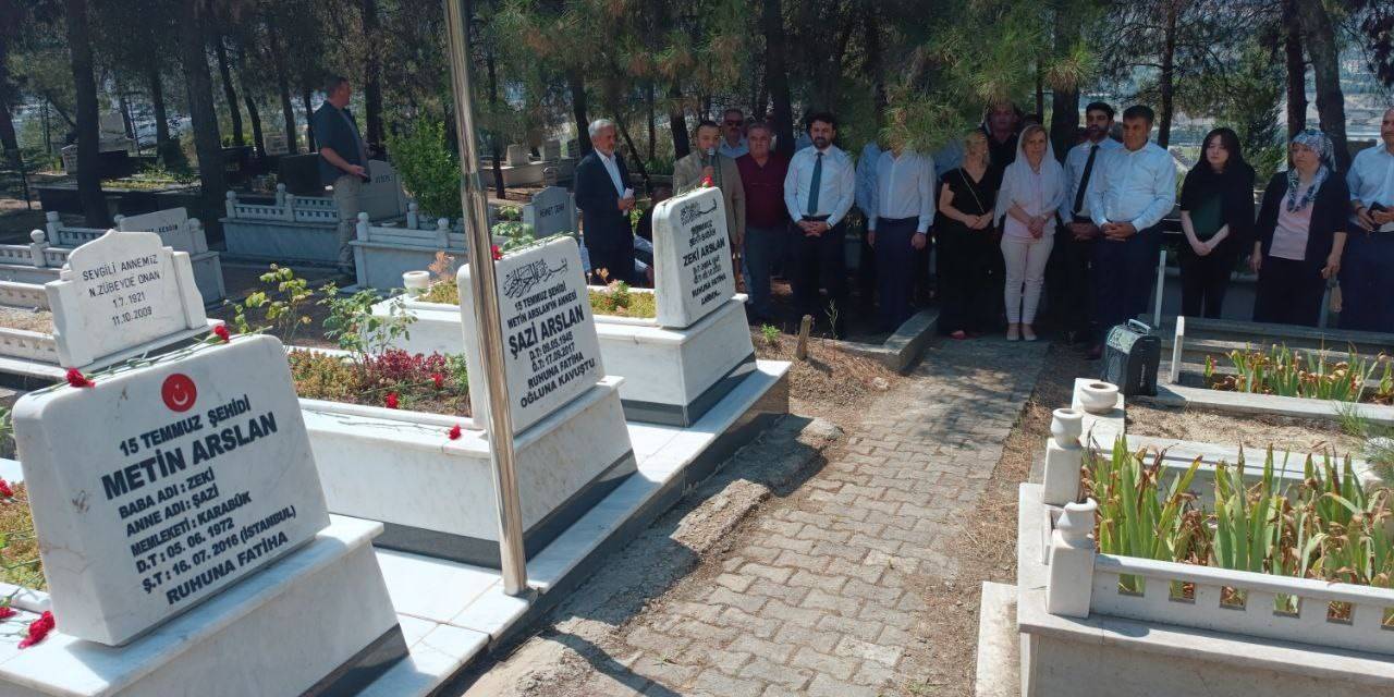 15 Temmuz Şehidi Arslan Dualarla Anıldı