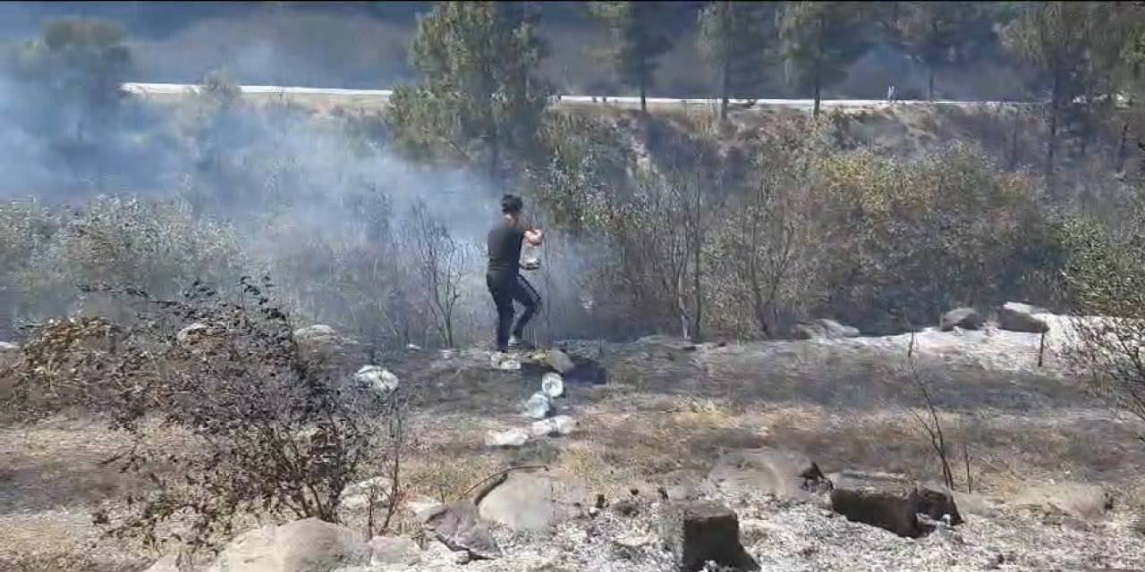 Osmaniye’deki Orman Yangını Rüzgarın Etkisi İle Büyüdü, Müdahale Sürüyor