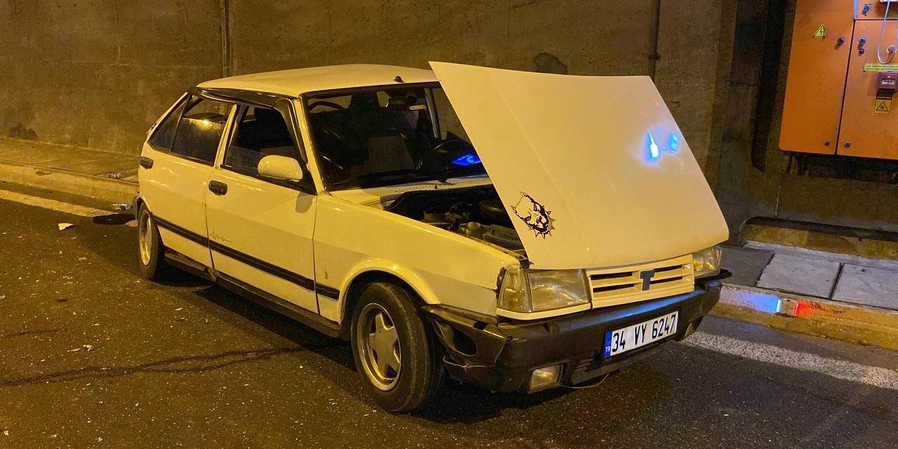 Kuzey Marmara Otoyolu’nda Arızalanan Otomobile Tır Çarptı: 6 Yaralı