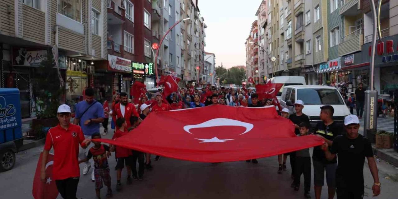 Sungurlu’da ’milli Birlik Yürüyüşü’ Düzenlendi