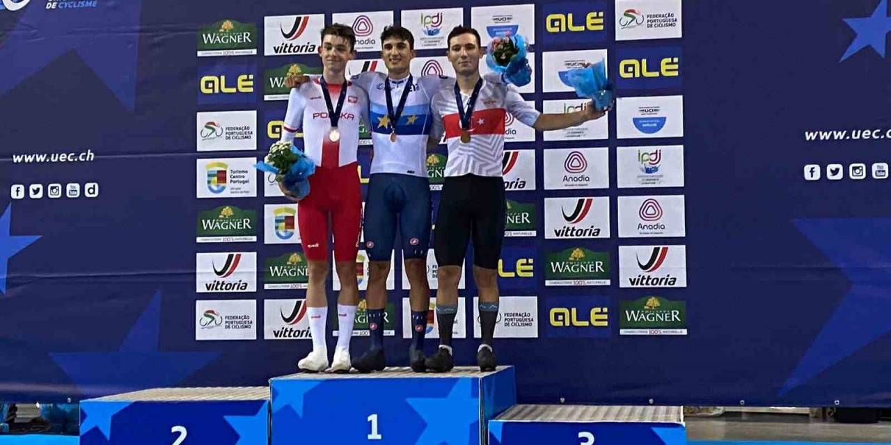 Milli Bisikletçi Ramazan Yılmaz, Avrupa Pişt Şampiyonası’nda Üçüncü Oldu