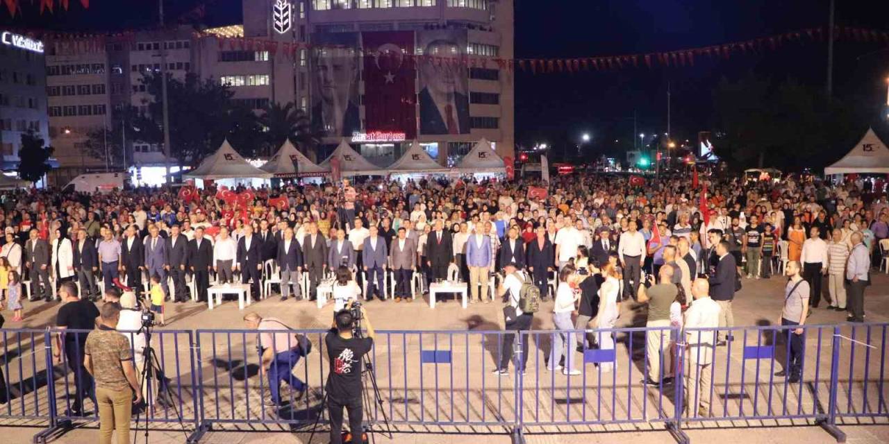 Samsun, 15 Temmuz Şehitleri Ve Gazilerini Unutmadı