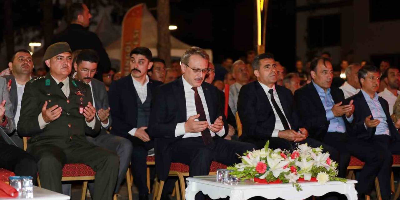 Bingöl’de 15 Temmuz Demokrasi Ve Milli Birlik Günü Anma Programı