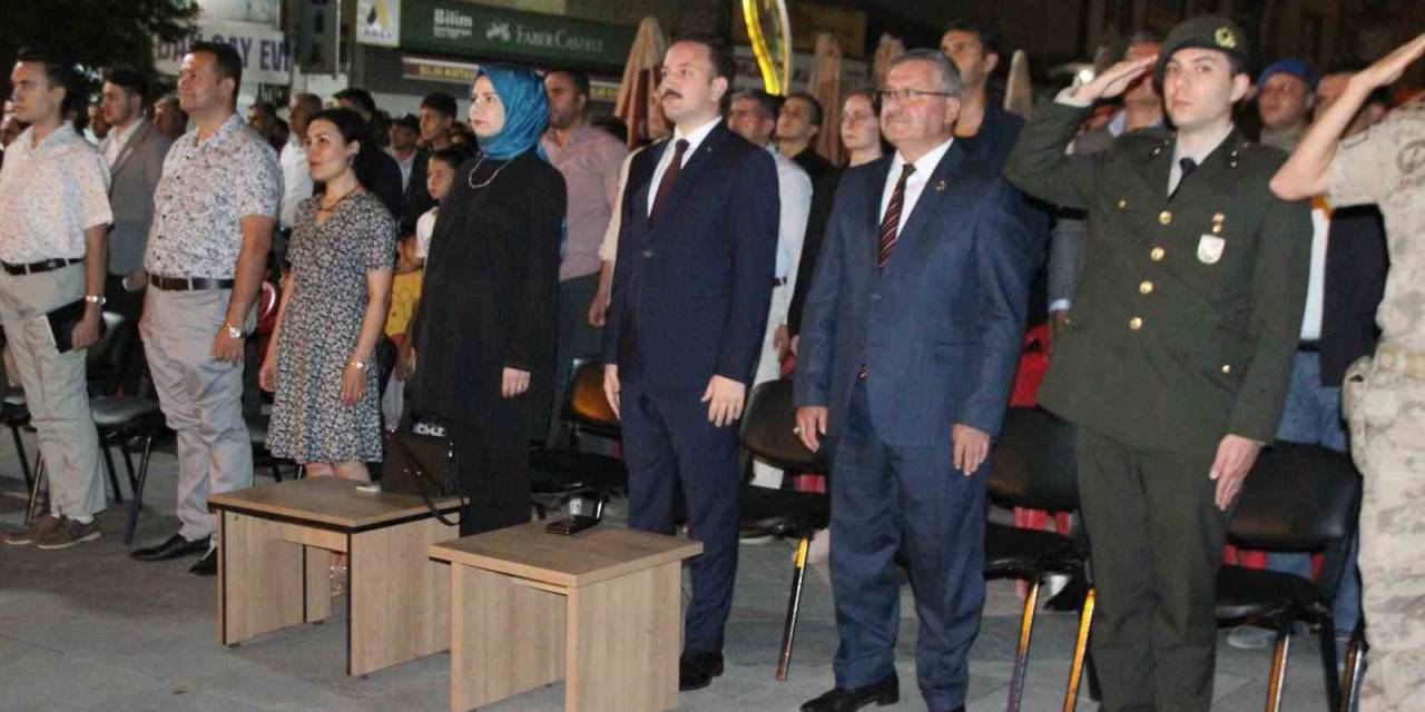 Malazgirt’te 15 Temmuz Demokrasi Ve Milli Birlik Günü