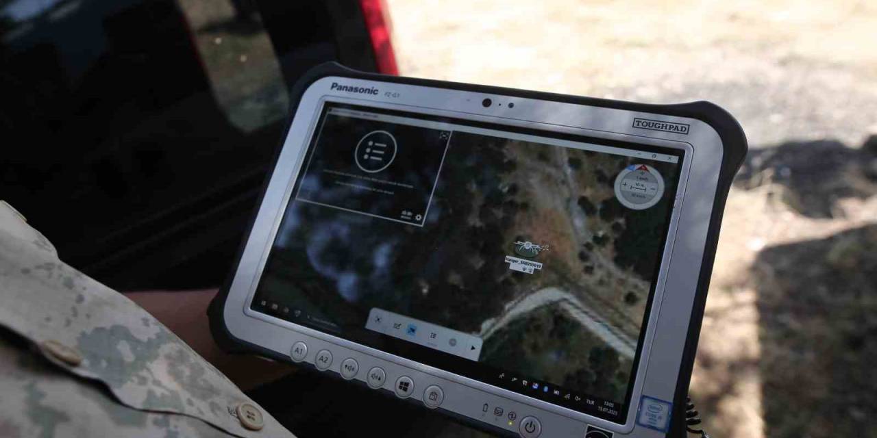 Jandarmadan Orman Yangınlara Karşı Dronlu Denetim