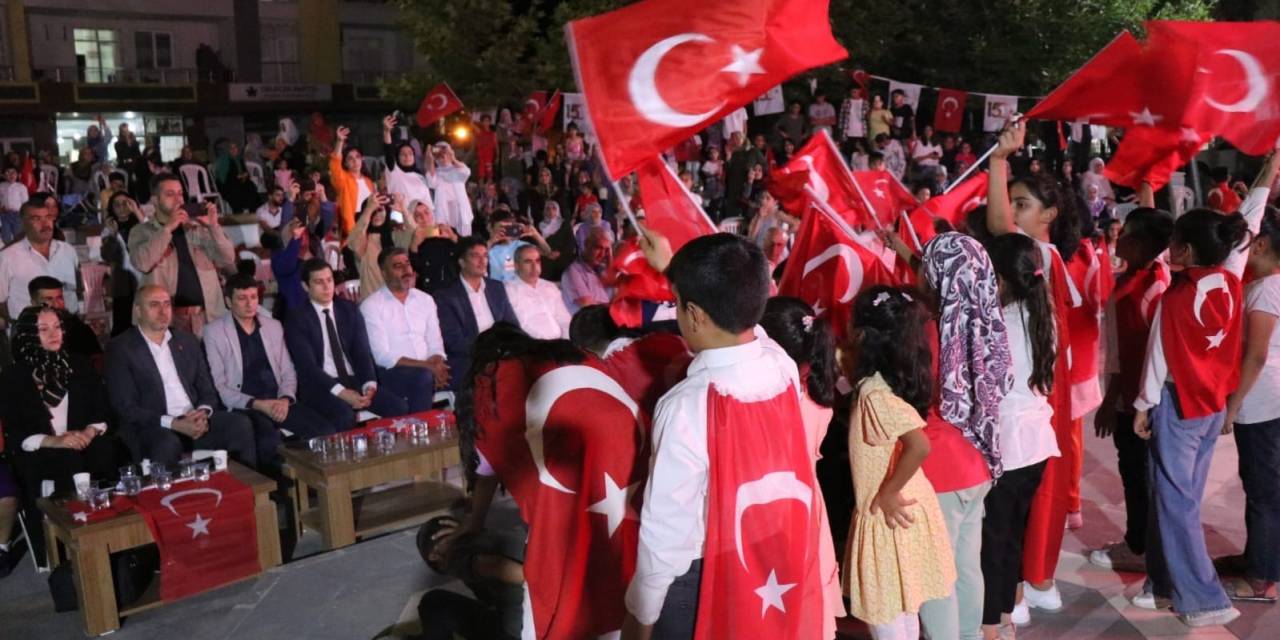 Bozova’da 15 Temmuz Demokrasi Ve Milli Birlik Günü Etkinleri Düzenlendi
