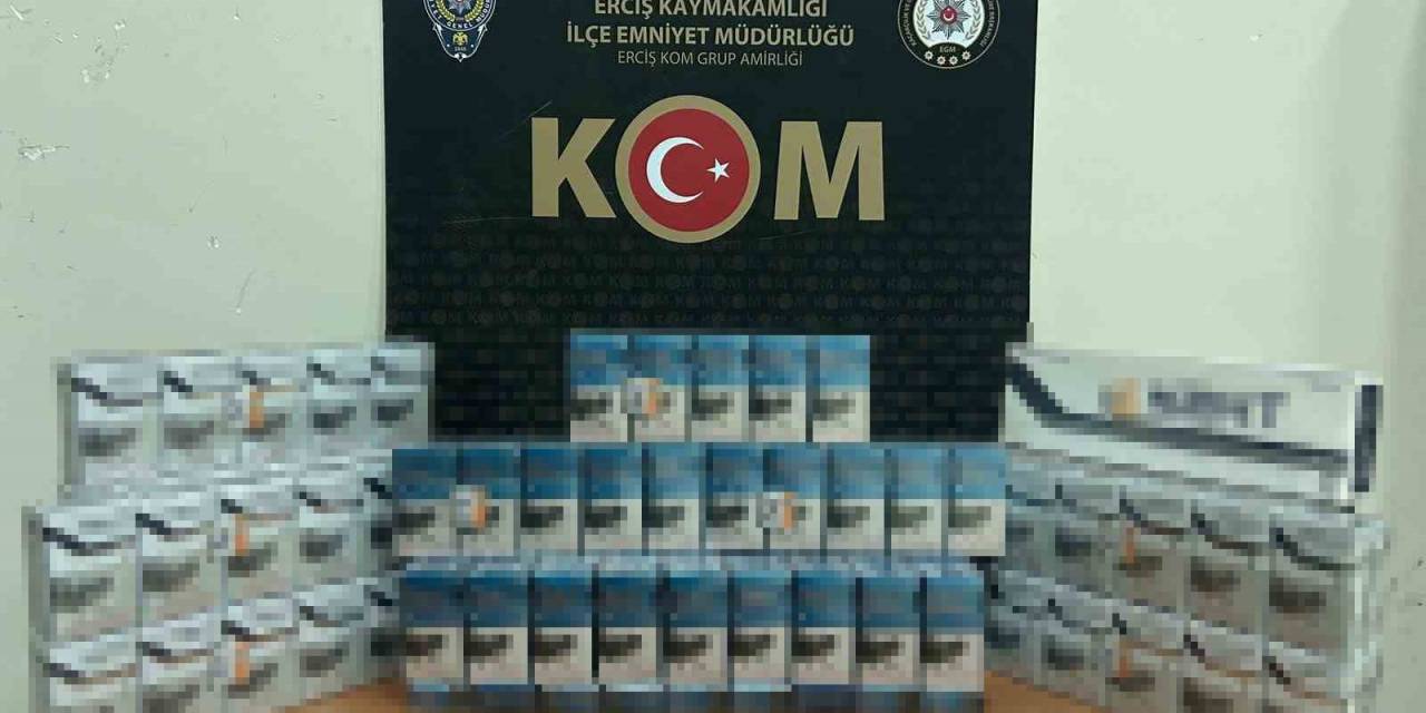 Van’da Gümrük Kaçağı Malzemeler Ele Geçirildi