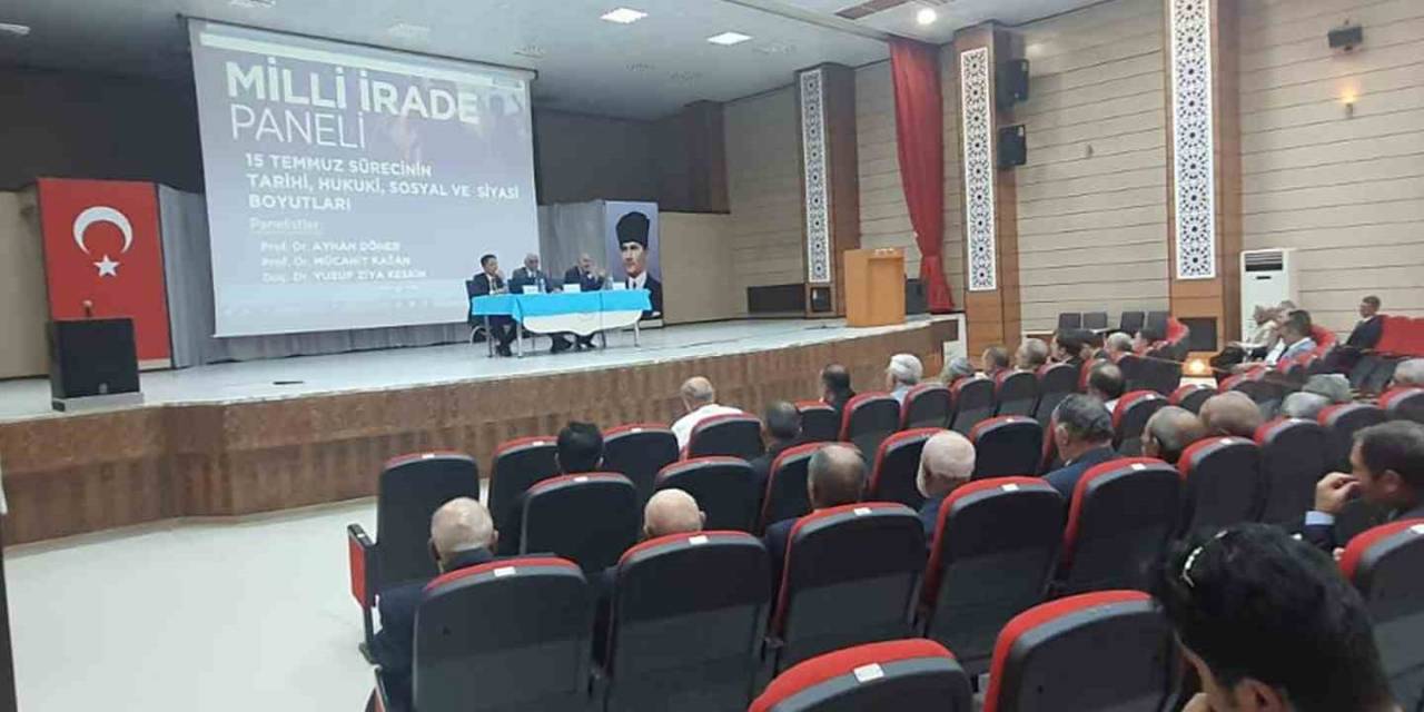 Ebyü Tarafından “15 Temmuz Milli İrade Paneli” Düzenlendi