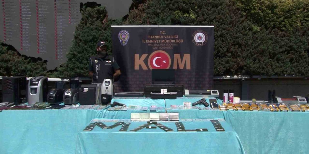 Sahte Kimlik Ve Pasaport Hazırlama Suçlarına Yönelik Düzenlenen Operasyonda 8 Gözaltı