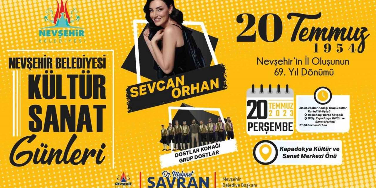Nevşehir’in İl Oluşunun 69. Yıl Dönümü Kutlanacak
