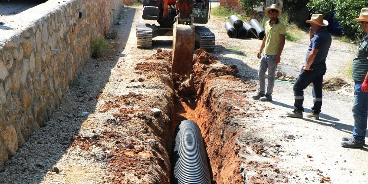 Safranbolu’da Yağmur Suyu Hattı Çalışması Başladı