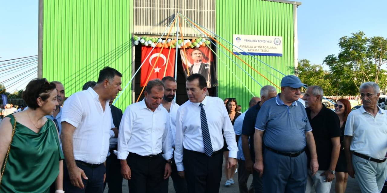 Yenişehir’de Atık Ayrıştırma Tesisi Açıldı, Çevreci Halk Kart Projesi Başladı