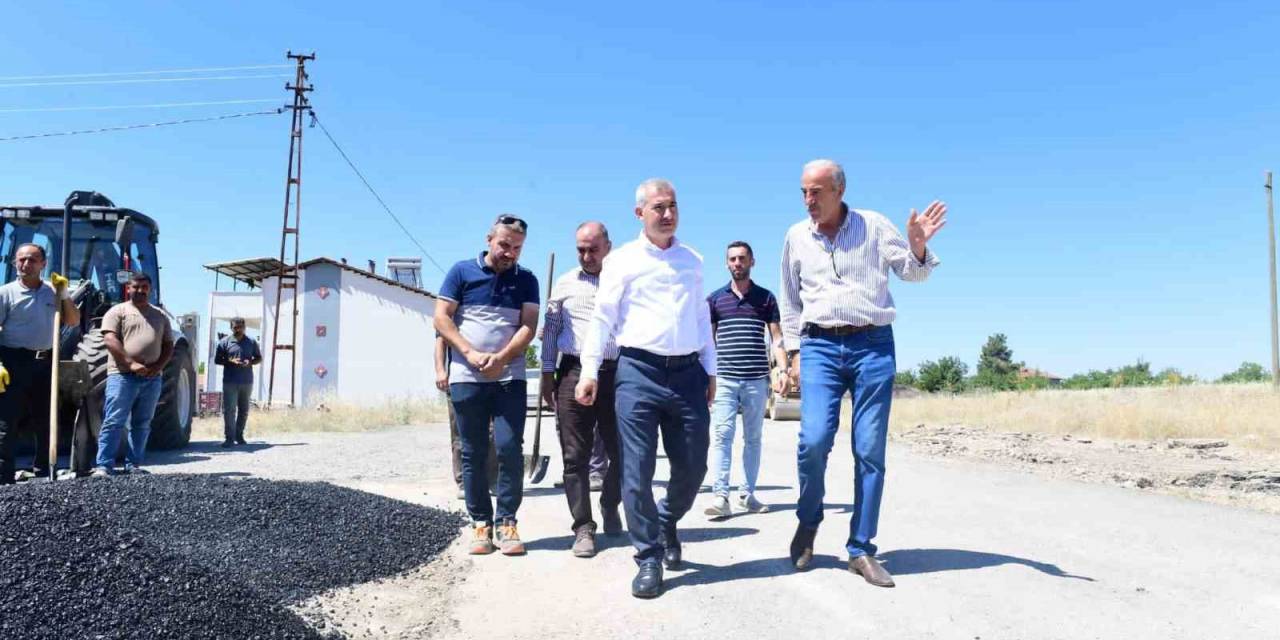 Yeşilyurt’ta Asfalt Çalışmaları Sürüyor