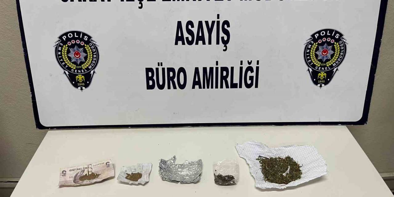 Şüphe Üzerine Yapılan Aramada Uyuşturucu Madde Ele Geçirildi