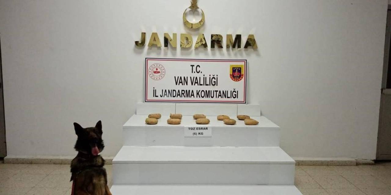 Başkale’de 6 Kilo Toz Esrar Ele Geçirildi