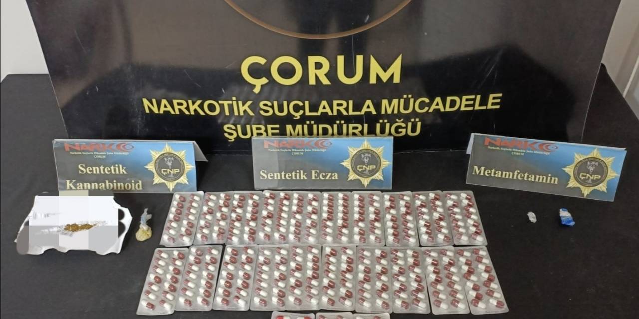 Çorum’da Uyuşturucu Operasyonu