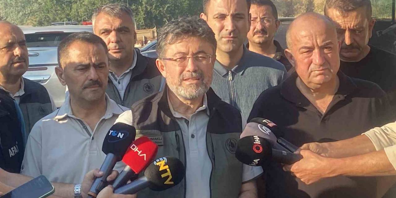 Tarım Ve Orman Bakanı Yumaklı: "çanakkale’deki Orman Yangınında 8 Köy Etkilendi"