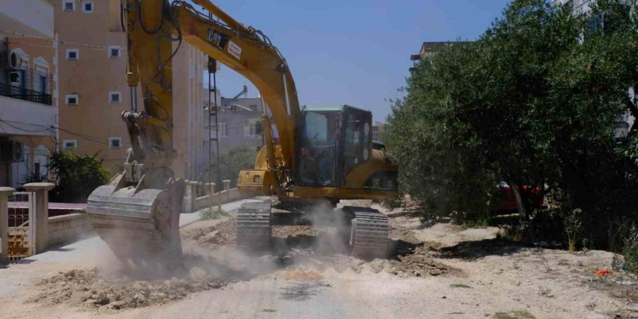 Mersin Mut’ta Asfalt Çalışmaları Başladı