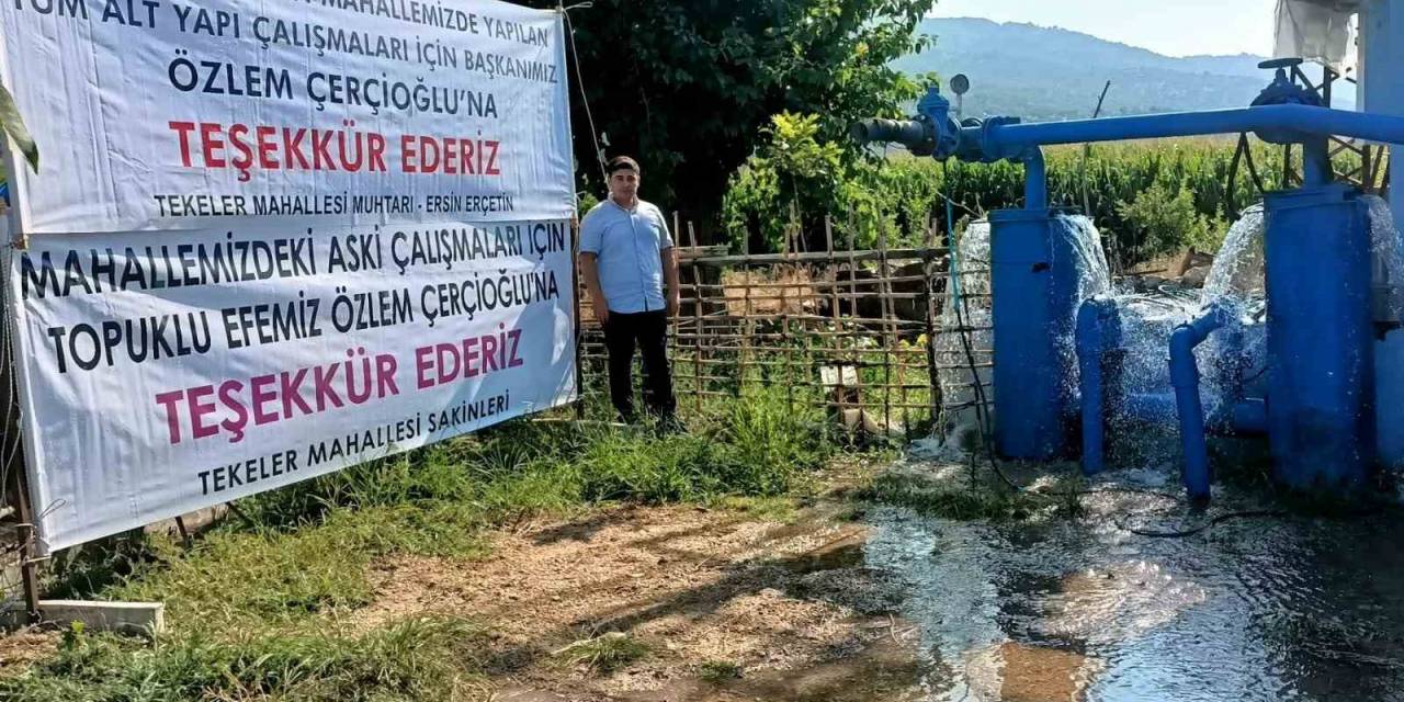 Tekeler’e Büyükşehir Eli Değdi