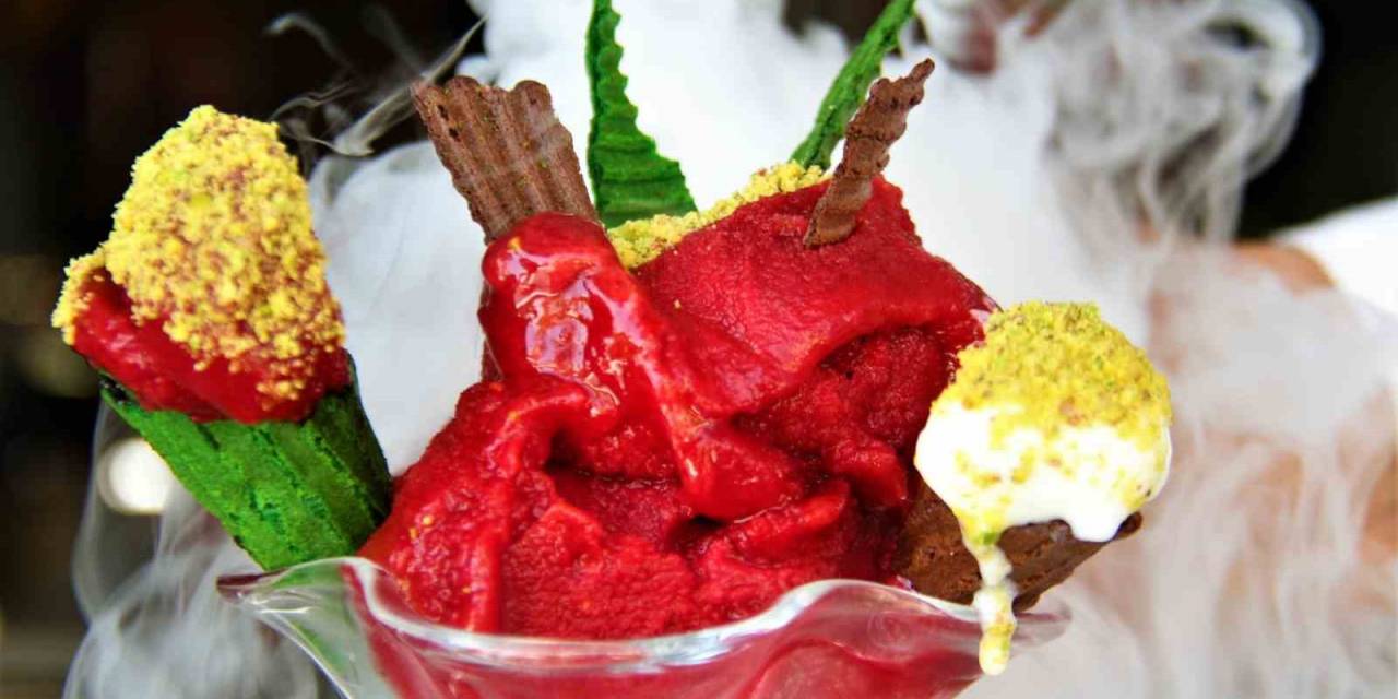 Elazığ’ın Patentli Lezzeti ‘vişne Dondurması’na Yoğun Talep